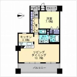 アルファステイツ桃太郎大通りの物件間取画像